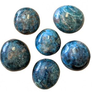 Blue Apatite Palm Stones