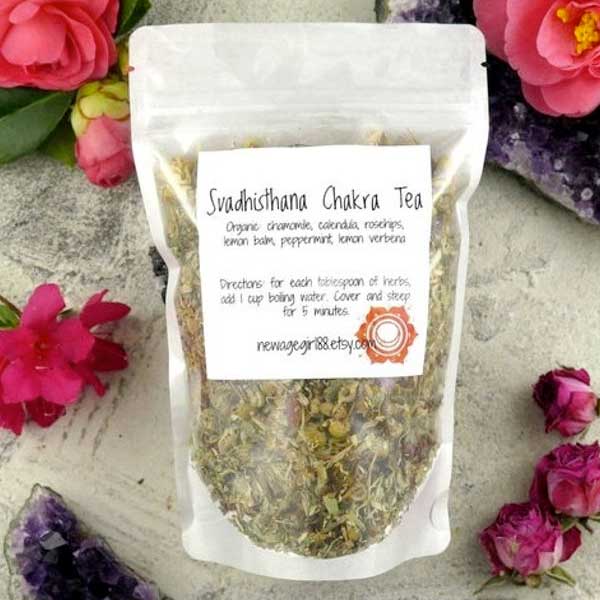 Svadhisthana 2nd chakra tea