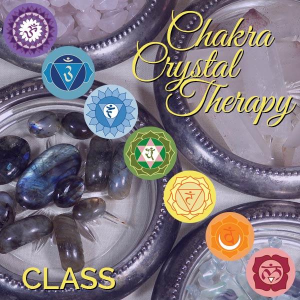 Chakra Crystal Therapy 7 class series with instructor Sue Sullivan