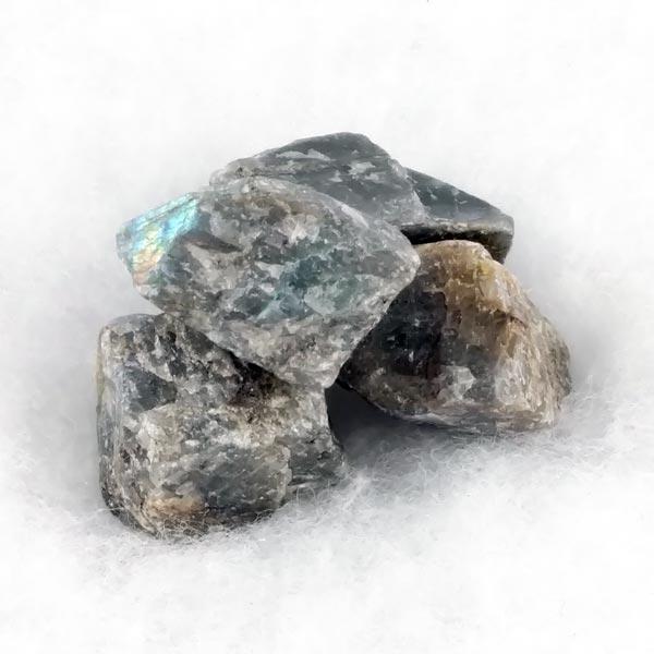 Rough Labradorite chunks of crystal