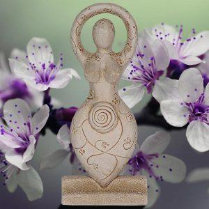Spring Goddess statue for your altar