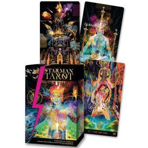 Starman Tarot Cards and Book set inspired by David Bowie
