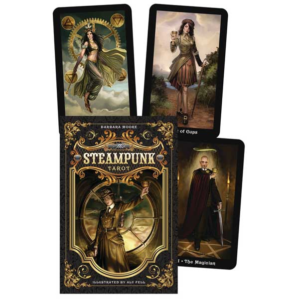 Steampunk Tarot Cards and Book Set