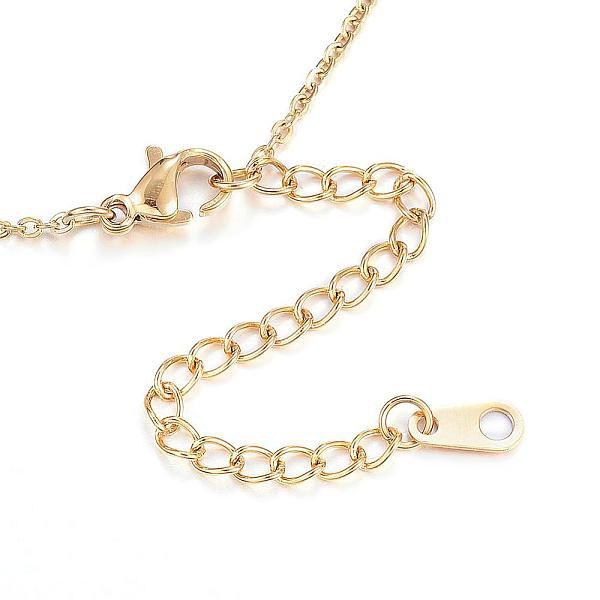 Gold Cable Chain with extender