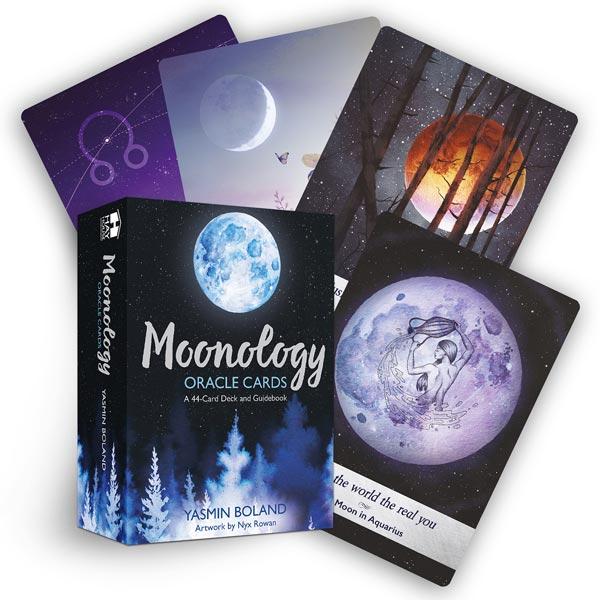 Moonology Oracle boxed set of cards and instruction book.