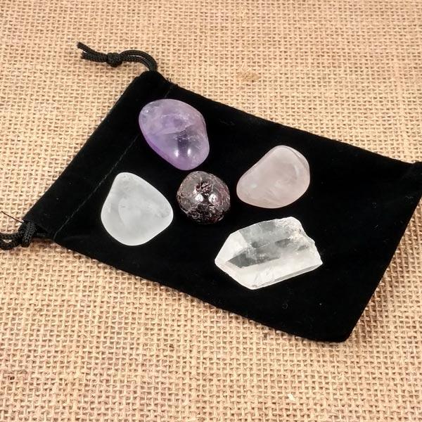 Create a Peaceful Heart Gemstone Intention Kit