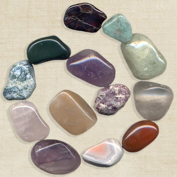 Gemstones for the 13 full moons