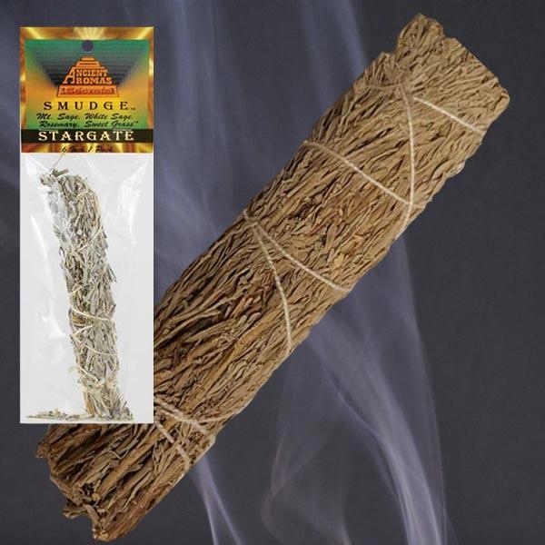 Stargate Sage bundle with Mountain Sage, White Sage, Rosemary, and Sweetgrass