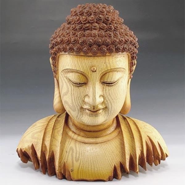 ShiGa Buddha Head Statue