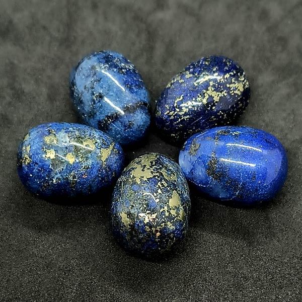 Lapis Lazuli carved mini eggs