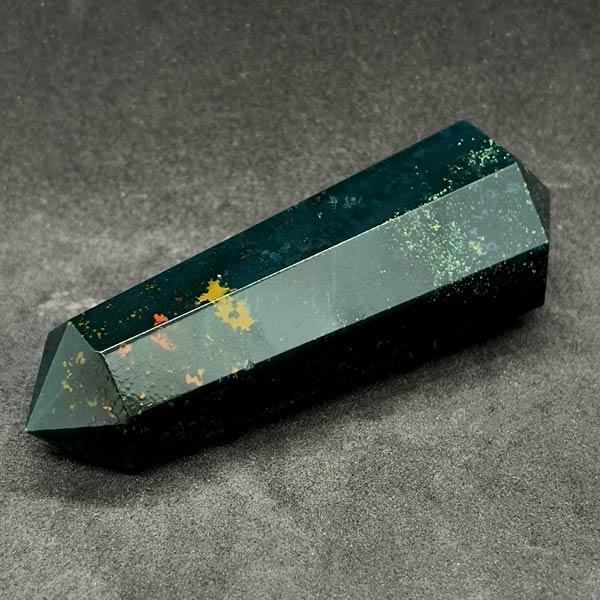 Bloodstone Faceted Wand