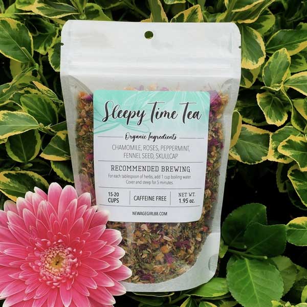 Sleepy Time organic loose leaf tea